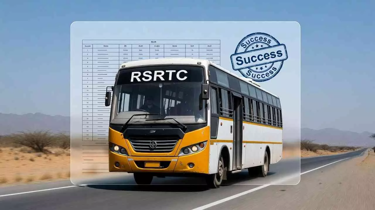 Rajasthan Roadways Conductor results Rajasthan Roadways Conductor results