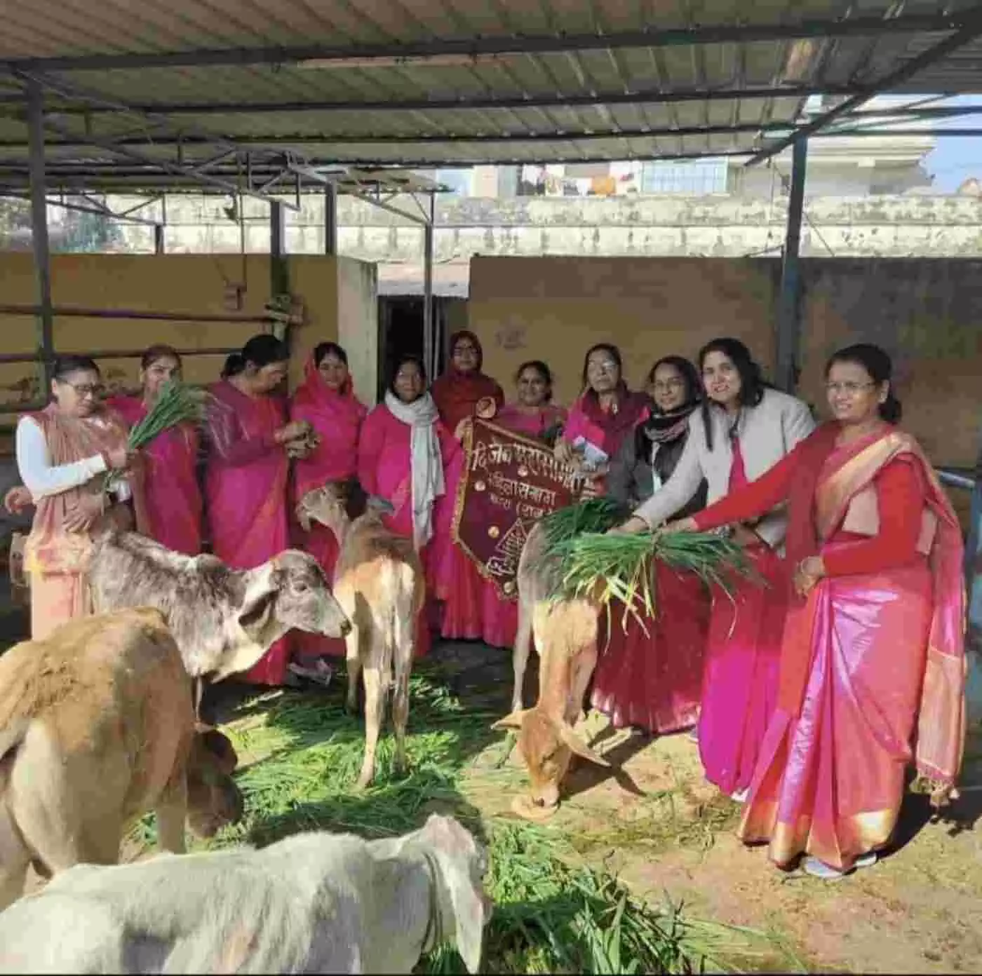बारां में मकर संक्रांति पर उमड़ा श्रद्धा का सैलाब: जैन महिला संभाग ने गौसेवा के साथ पेश की जीवदया की अनुपम मिसाल बारां में मकर संक्रांति पर उमड़ा श्रद्धा का सैलाब: जैन महिला संभाग ने गौसेवा के साथ पेश की जीवदया की अनुपम मिसाल