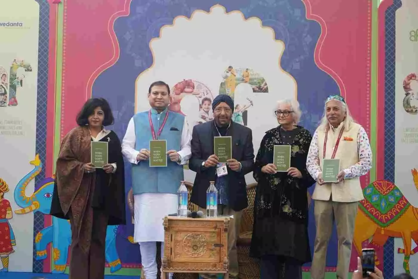 जयपुर में आस्था और अस्तित्व का महामंथन: जेएलएफ में जगदीप सिंह की व्हेन गॉड्स डोंट मैटर का भव्य विमोचन