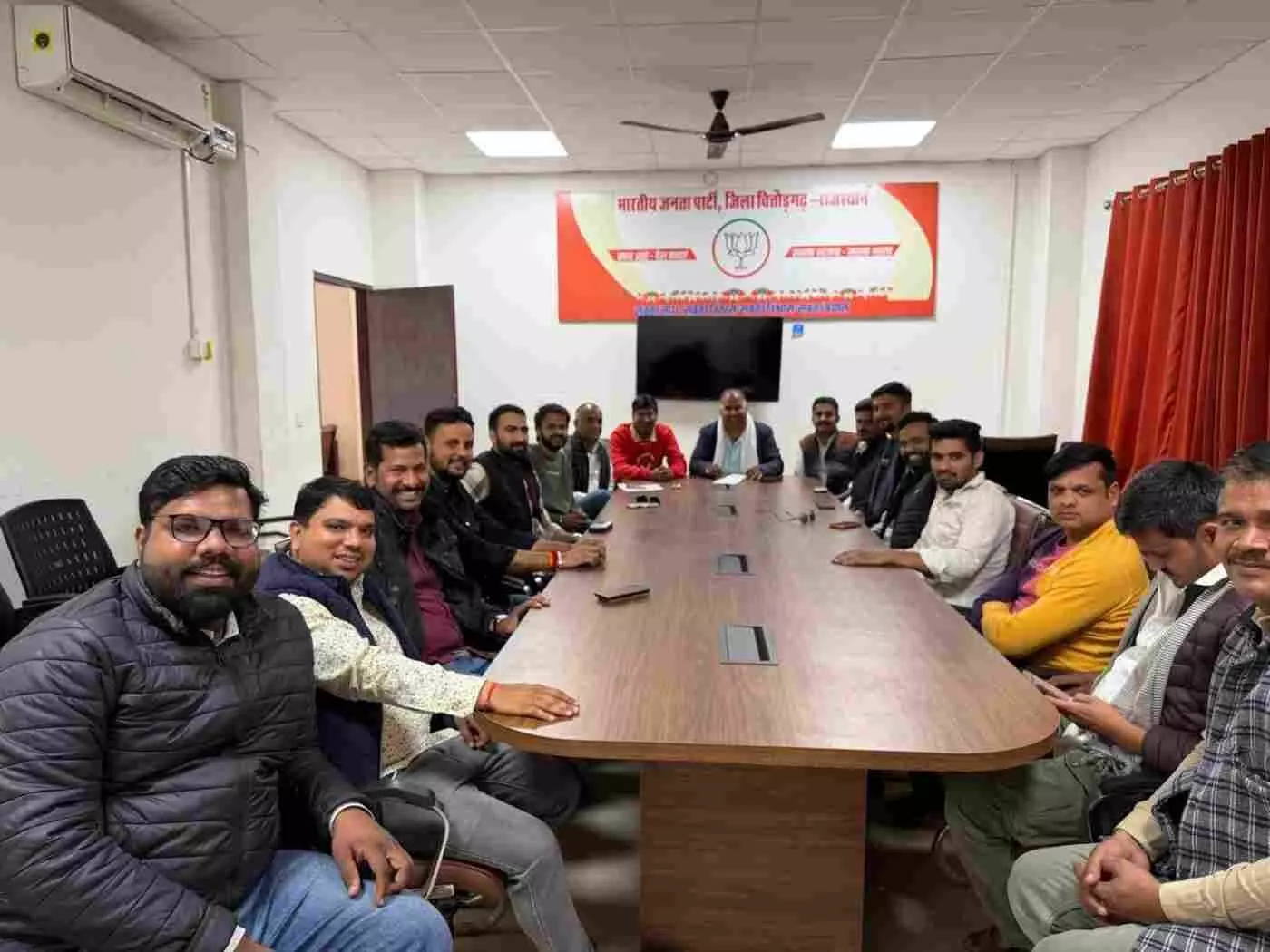 चित्तौड़गढ़ में भाजयुमो प्रदेशाध्यक्ष शंकर गौरा का ऐतिहासिक अभिनंदन: केसरिया उत्साह के साथ स्वागत की भव्य तैयारियां पूर्ण