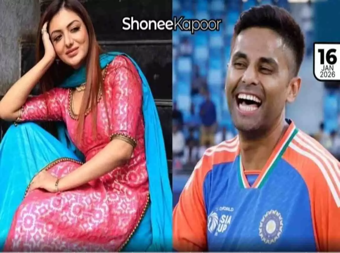 Actress booked for defamation for tarnishing Suryakumar Yadavs image Actress booked for defamation for tarnishing Suryakumar Yadavs image