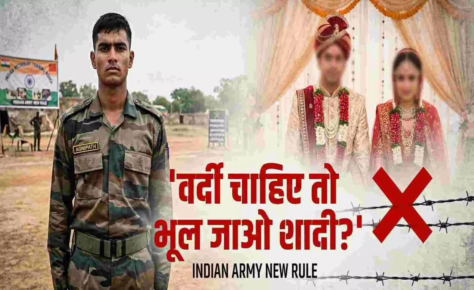 Forget marriage if you want a uniform, The Army has enacted the strictest rules yet for Agniveer. Ai Generated Image Forget marriage if you want a uniform, The Army has enacted the strictest rules yet for Agniveer. Ai Generated Image