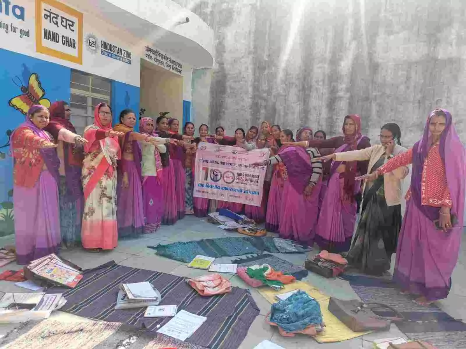 निम्बाहेड़ा में गूँजी बेटी बचाओ-बेटी पढ़ाओ की हुंकार: बाल विवाह के खिलाफ कार्यकर्ताओं ने लिया संकल्प