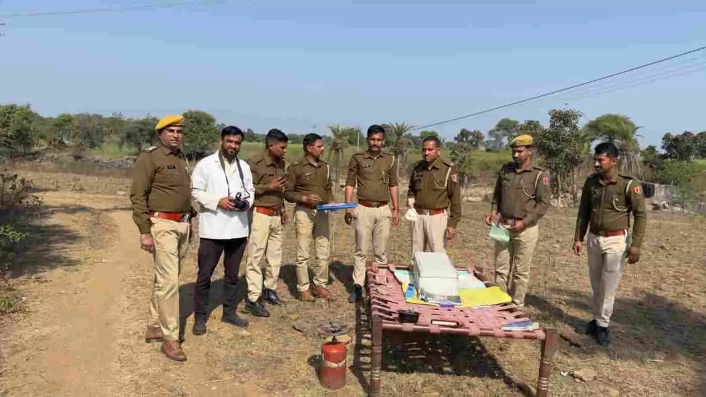 प्रतापगढ़ पुलिस का ऑपरेशन चक्रव्यूह: खौफ का पर्याय बना 50 हजार का इनामी तस्कर शाहरुख उर्फ टोनी मुठभेड़ के बाद गिरफ्तार
