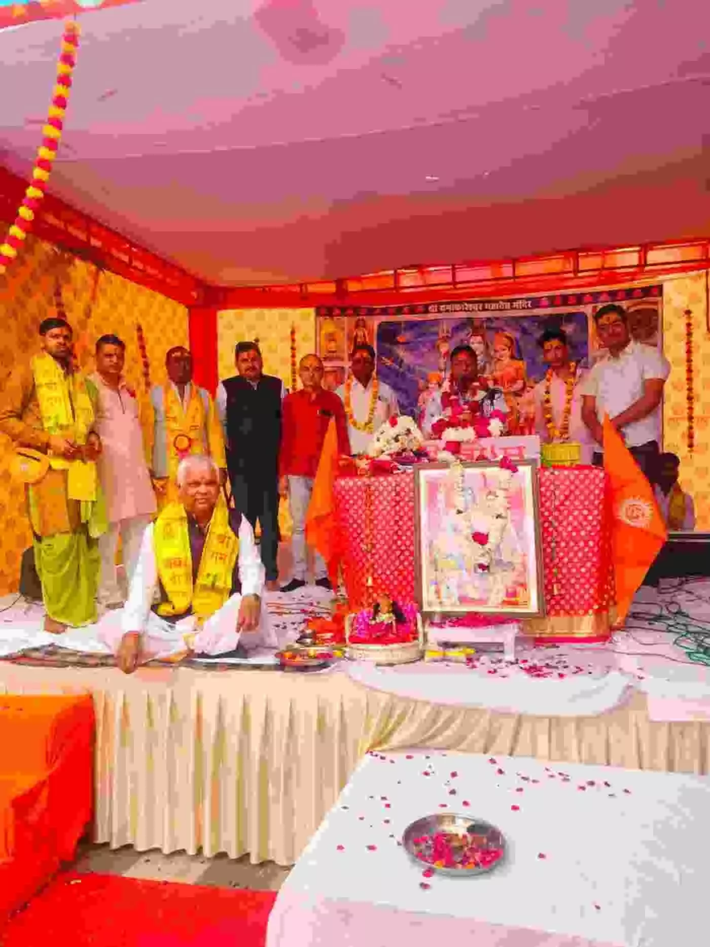 कोटा के लक्ष्मण विहार में शिव शक्ति की लहर: श्री चमत्कारेश्वर महादेव मंदिर में महाशिवपुराण का भव्य शंखनाद