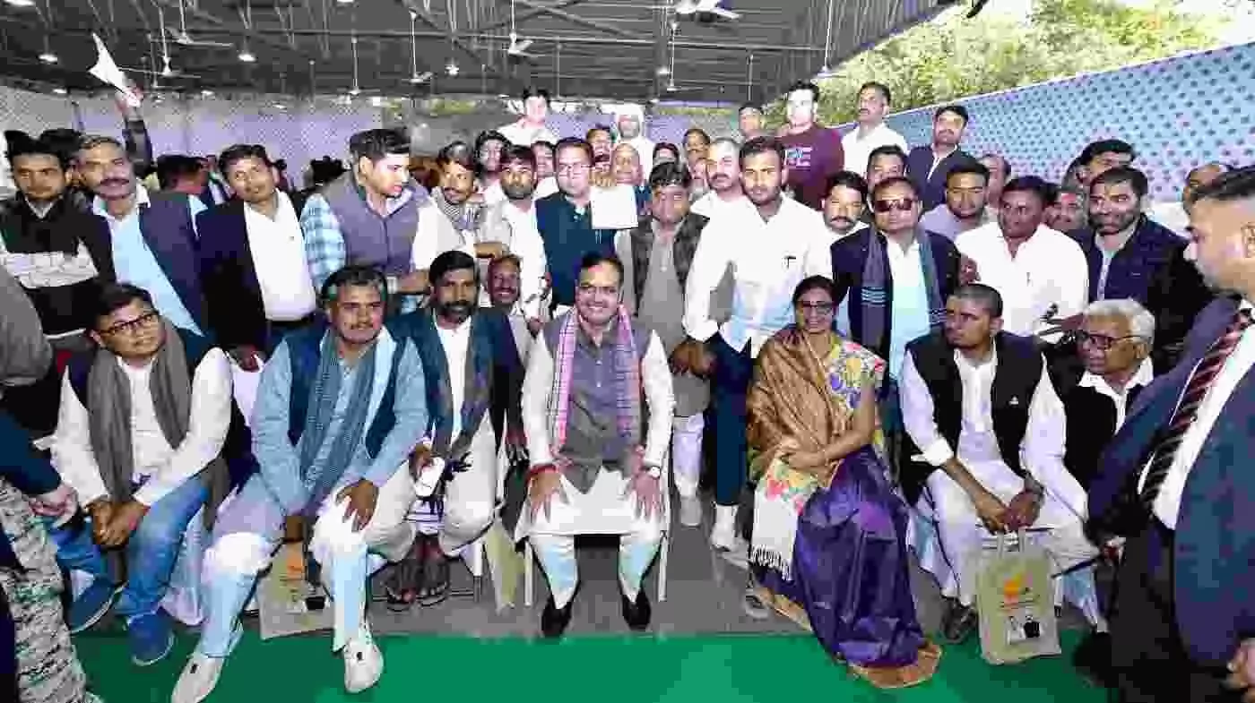 जयपुर: मुख्यमंत्री का बड़ा एलान, सरपंचों को बताया गांव की आवाज और विकास का असली आधार