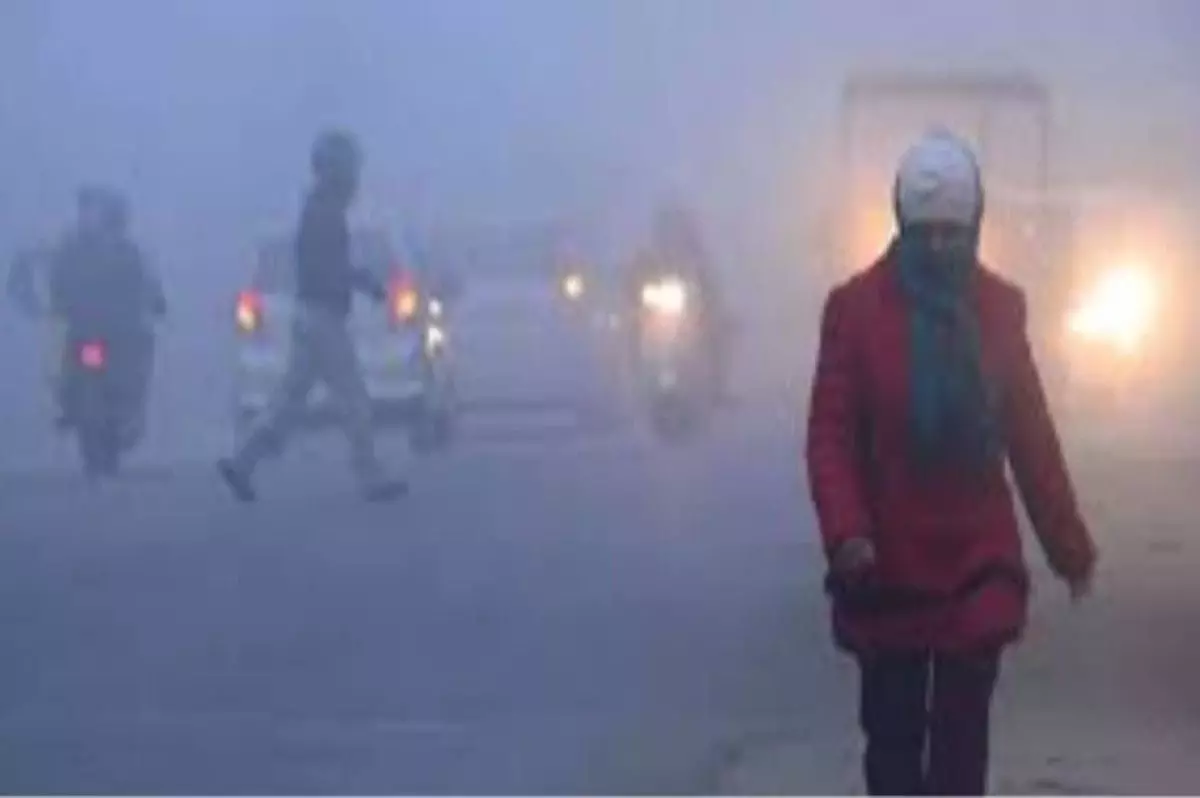 A chilly morning grips Delhi: a blanket of fog, biting cold, and a slow pace of life. A chilly morning grips Delhi: a blanket of fog, biting cold, and a slow pace of life.
