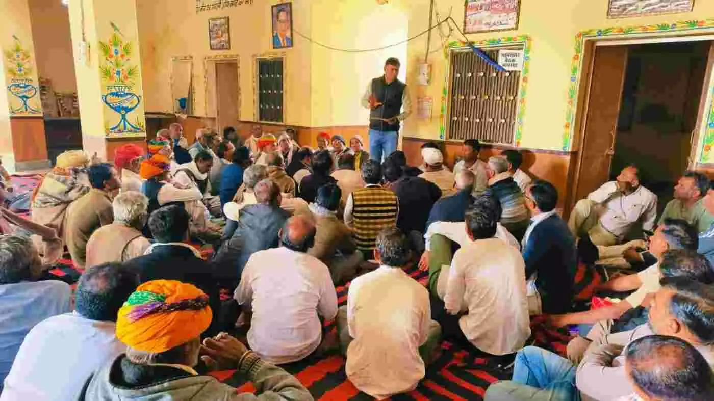 रायपुर मारवाड़ में गूंजेगी शहनाइयां: मेघवाल समाज के द्वितीय सामूहिक विवाह सम्मेलन की तारीख का हुआ भव्य ऐलान रायपुर मारवाड़ में गूंजेगी शहनाइयां: मेघवाल समाज के द्वितीय सामूहिक विवाह सम्मेलन की तारीख का हुआ भव्य ऐलान