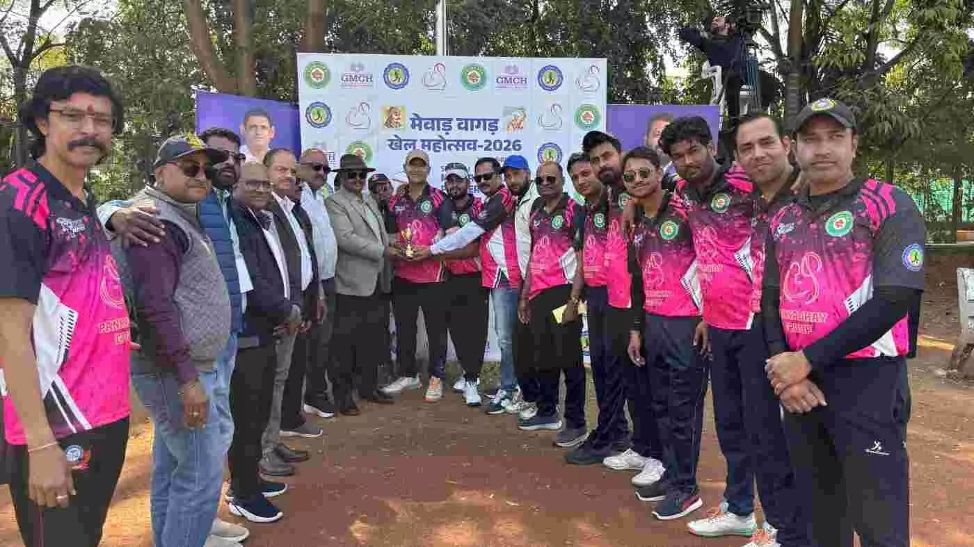 उदयपुर के क्रिकेट मैदान में आरएनटी स्पोर्ट्स क्लब और एमबीजीएच मेवाड़ रॉयल्स का प्रचंड प्रहार, विरोधियों के छूटे पसीने