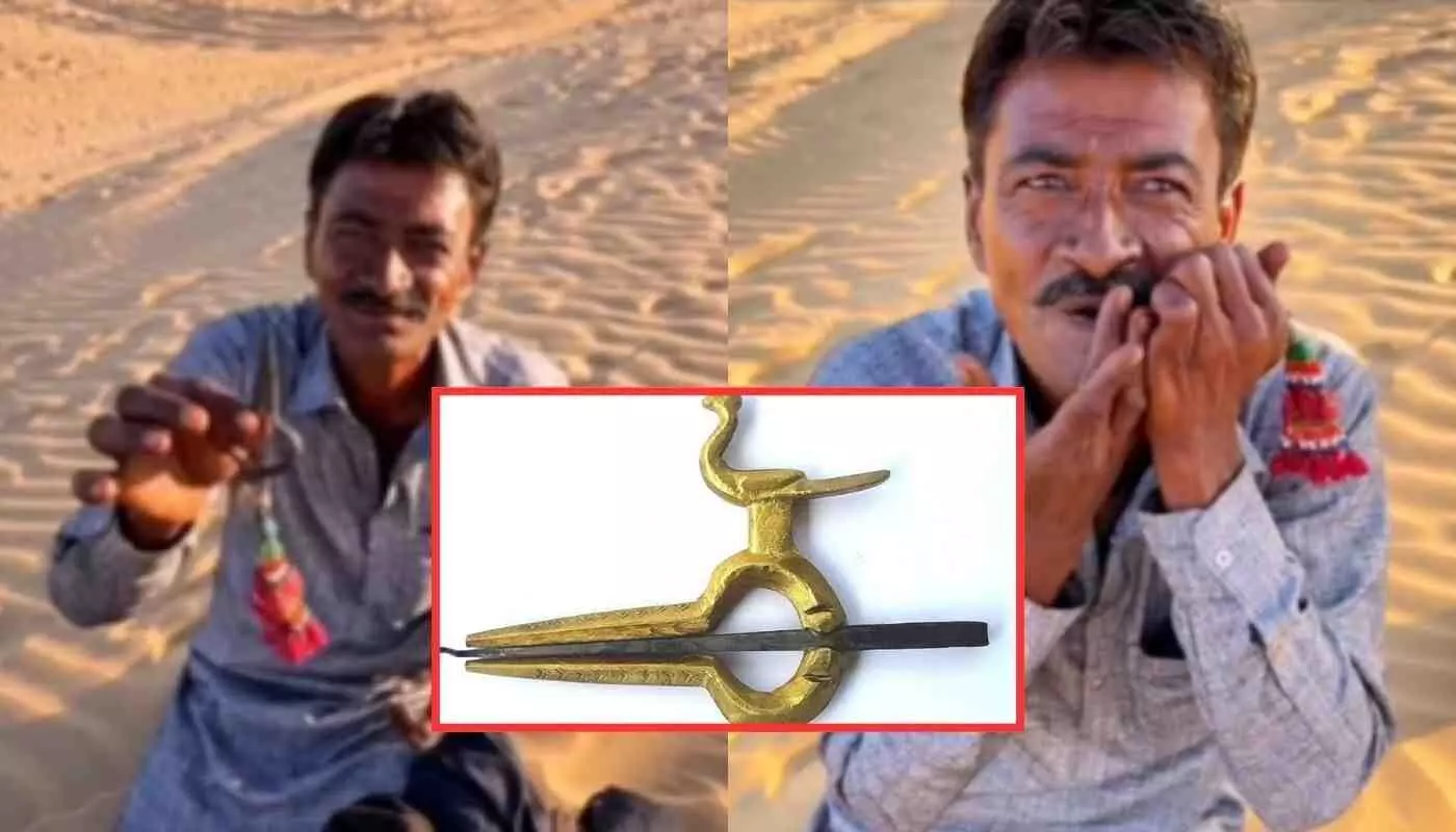 The rhythm of breath echoing in the silence of the desert: Morchang, which has kept alive the folk tales of India for centuries The rhythm of breath echoing in the silence of the desert: Morchang, which has kept alive the folk tales of India for centuries