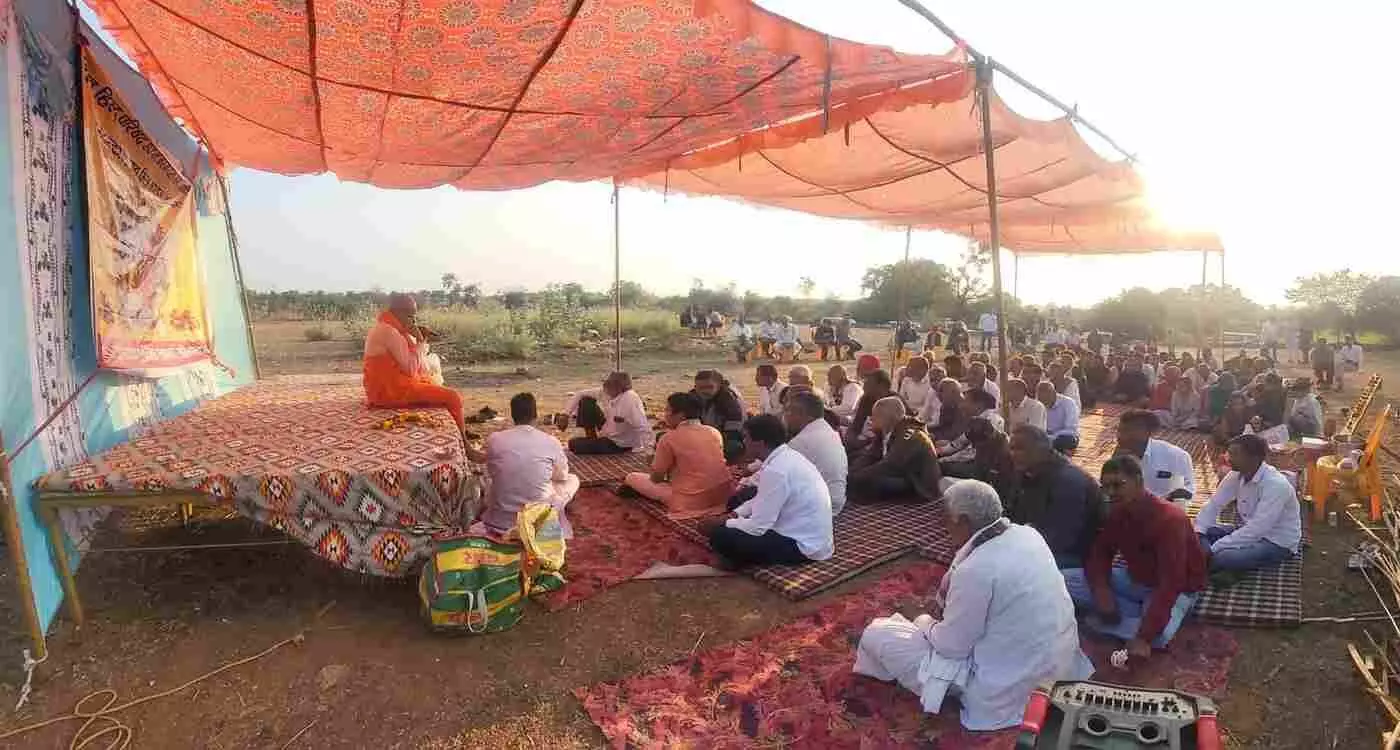 निम्बाहेडा: सभी धर्म शास्त्रों का सार है गौ सेवा, अनोपपुरा गौशाला में उमड़ा श्रद्धा का सैलाब