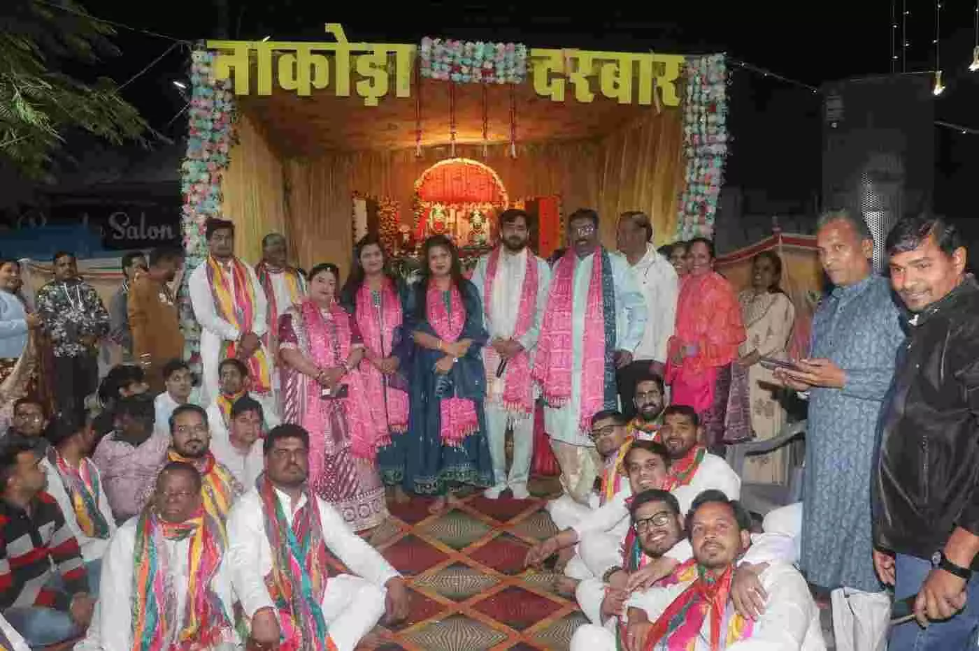 भीलवाड़ा में उमड़ा आस्था का महासागर: श्री नाकोड़ा पार्श्व-भैरव भक्ति की बही अविरल रसधारा, भजनों पर झूम उठी वस्त्र नगरी