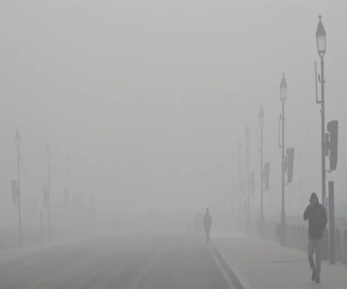 Delhis morning is shrouded in haze, a heavy poison to the breath