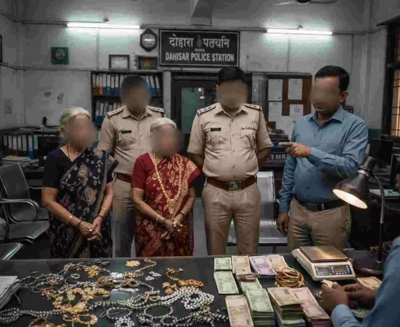 मुंबई के दहिसर में गहनों की बड़ी हेराफेरी: असली सोना ले उड़ीं ठग दादियां, 3 महीने बाद पुलिस के हत्थे चढ़ीं लक्ष्मी और नागमणी मुंबई के दहिसर में गहनों की बड़ी हेराफेरी: असली सोना ले उड़ीं ठग दादियां, 3 महीने बाद पुलिस के हत्थे चढ़ीं लक्ष्मी और नागमणी