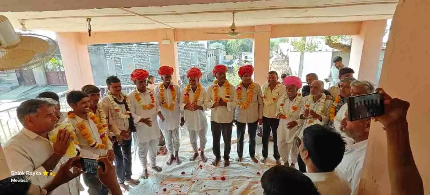 निंबाहेड़ा: मेवासा की ढाणी में गूंजा महादेव का उद्घोष, रेबारी समाज ने फूंकी संगठनात्मक एकजुटता की नई फूंक