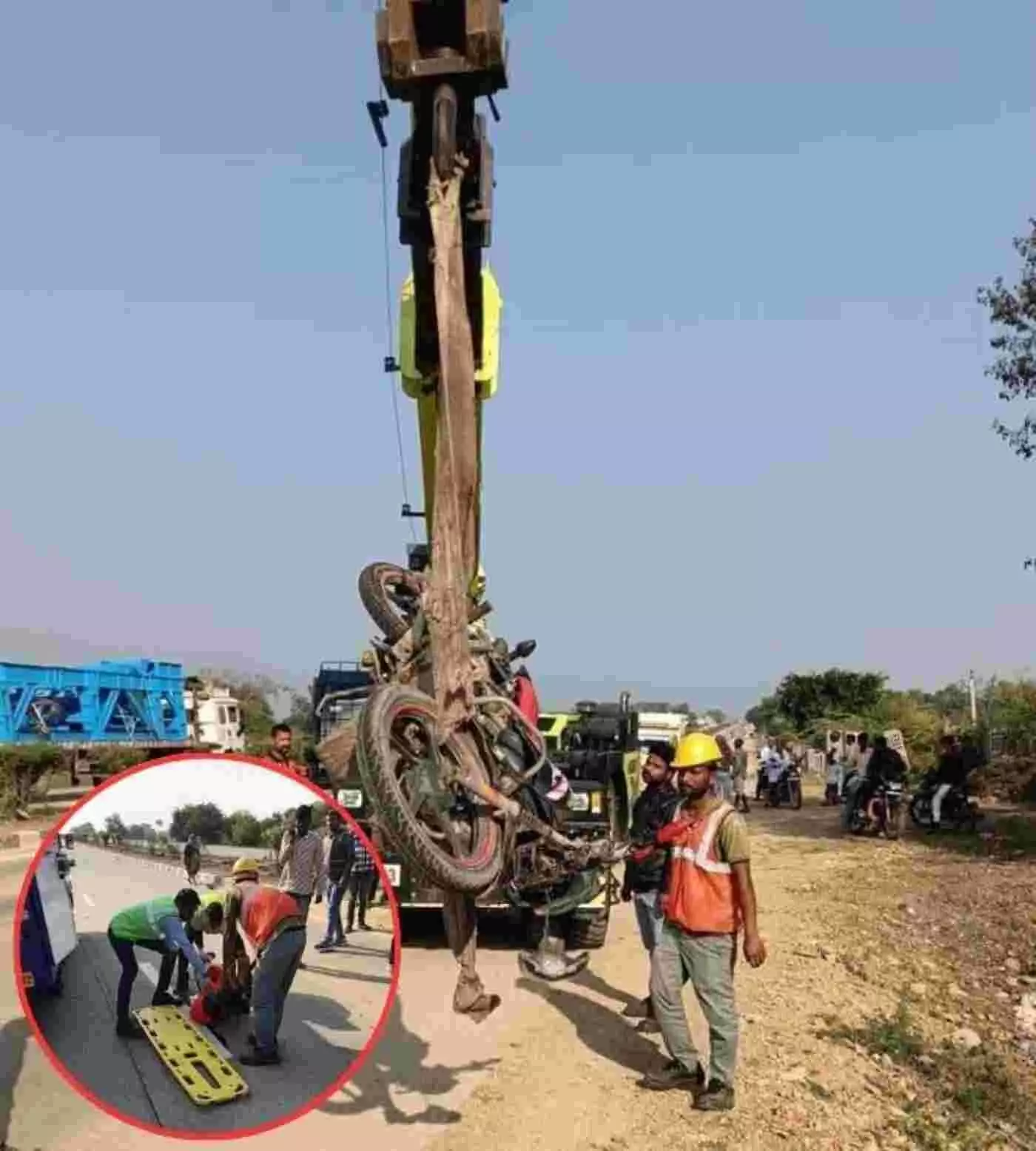 चित्तौड़गढ़: बस्सी में भीषण सड़क हादसा, एक की मौत और दो गंभीर; इलाके में पसरा मातम