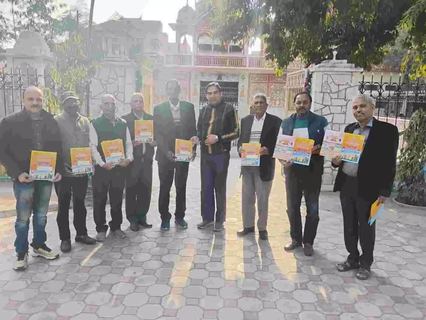 जयपुर में उमड़ेगा आस्था का सैलाब: बसंतोत्सव पर खण्डेलवाल समाज की भव्य शोभायात्रा, प्रथम पूज्य गणेशजी को दिया न्योता जयपुर में उमड़ेगा आस्था का सैलाब: बसंतोत्सव पर खण्डेलवाल समाज की भव्य शोभायात्रा, प्रथम पूज्य गणेशजी को दिया न्योता