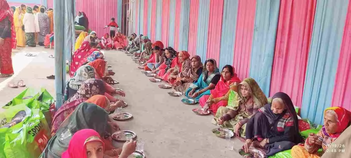 गंगापुर सिटी में ब्राह्मण समाज का महासंगम: मकर संक्रांति पर उमड़ा जनसैलाब, विप्र विभूतियों का हुआ भव्य सम्मान