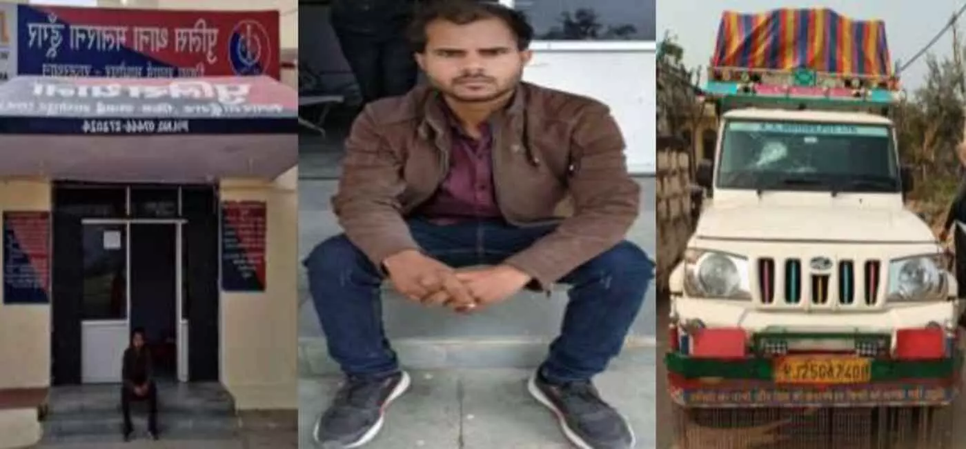 सवाई माधोपुर: बनास के सीने को चीर रहे माफिया पर पुलिस का वज्रपात, अवैध बजरी से लदी पिकअप जब्त, चालक गिरफ्तार