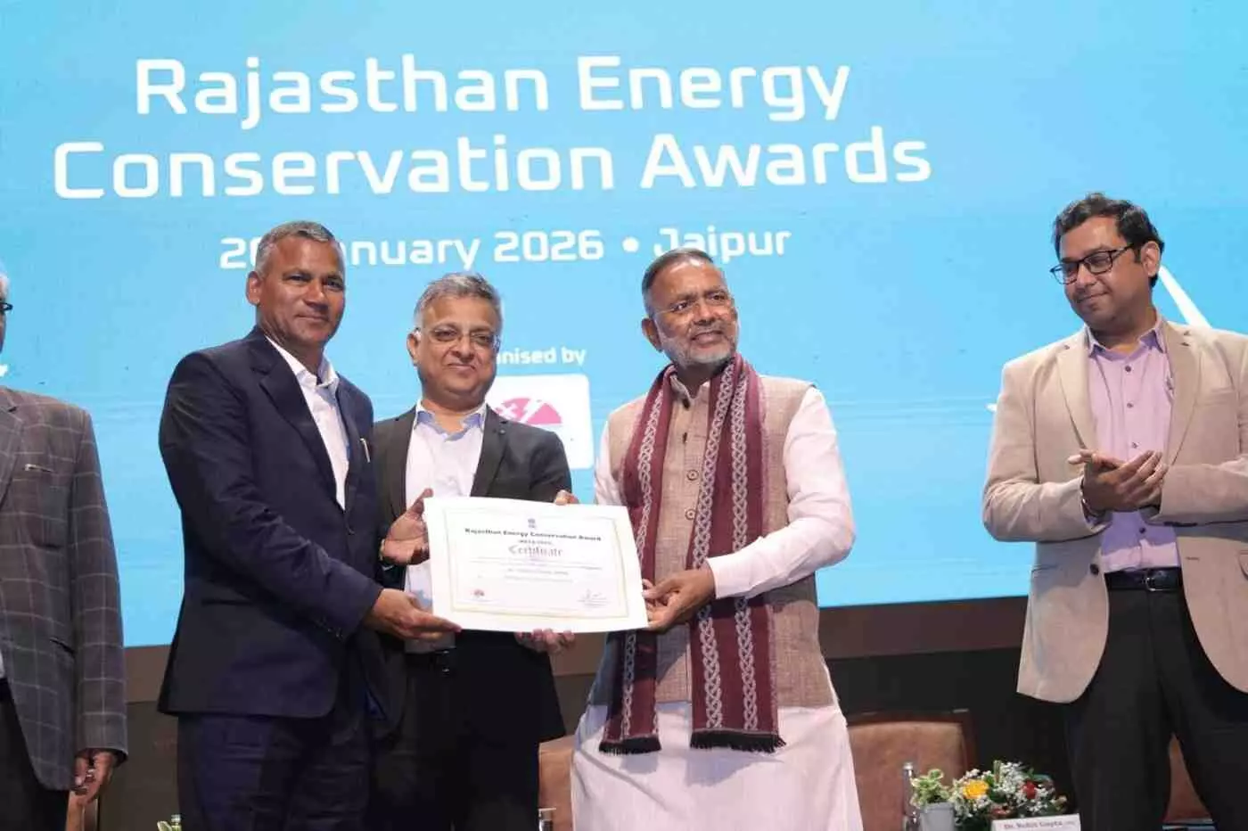 जयपुर में गूंजी ऊर्जा संरक्षण की गूंज: वरिष्ठ पत्रकार प्रकाश चंद्र शर्मा RECA-2025 से सम्मानित, राजस्थान ने रचा नया कीर्तिमान