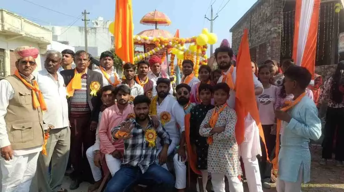 वल्लभनगर में उमड़ा आस्था का सैलाब: श्रीयादे माता के जयकारों से गूंजी गलियां, 201 महिलाओं ने उठाई भव्य कलश यात्रा वल्लभनगर में उमड़ा आस्था का सैलाब: श्रीयादे माता के जयकारों से गूंजी गलियां, 201 महिलाओं ने उठाई भव्य कलश यात्रा