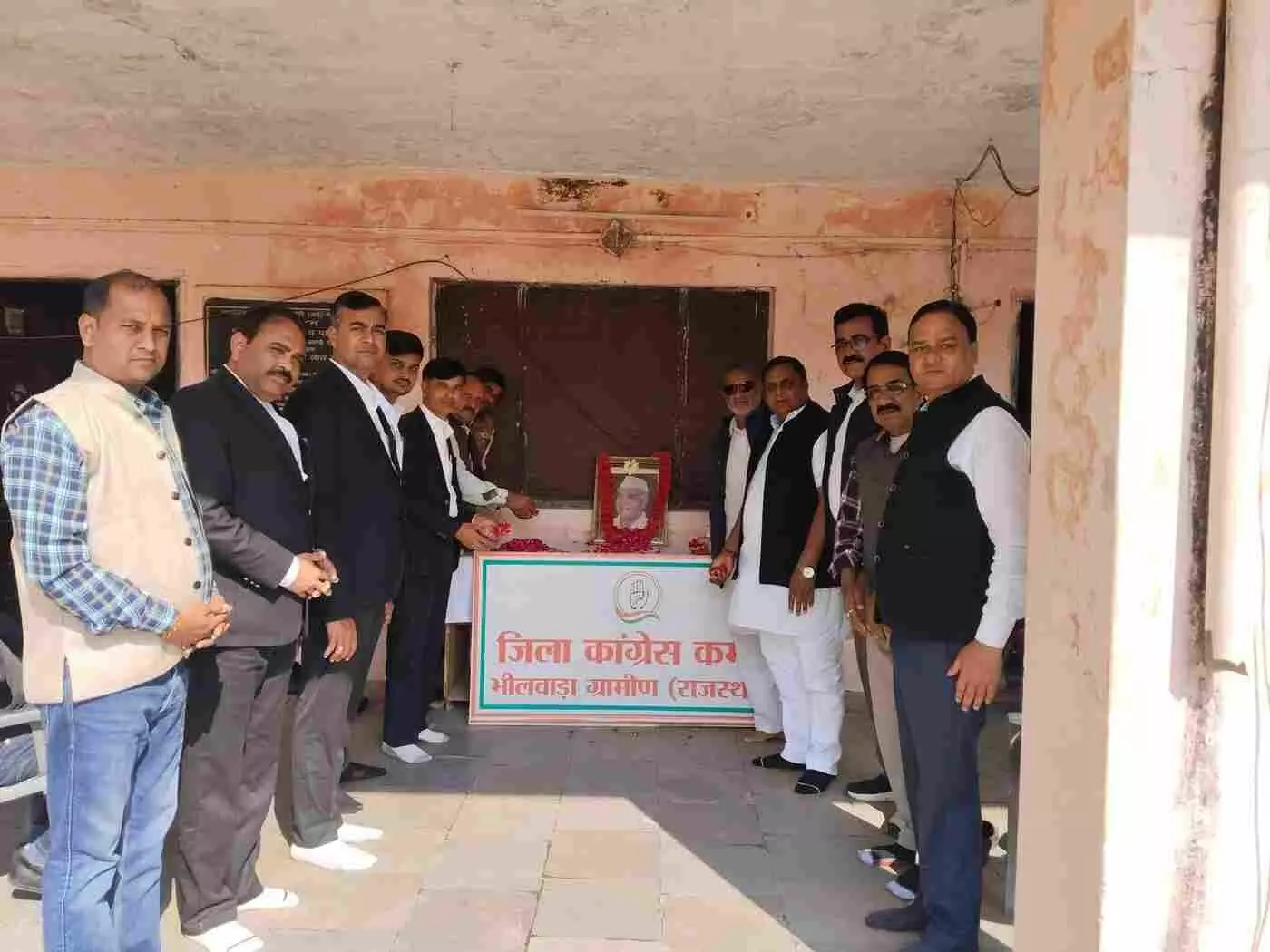 भीलवाड़ा के विकास पुरुष स्व. गिरधारी लाल व्यास की पुण्यतिथि पर उमड़ा जनसैलाब, गांधी भवन में दी गई भावभीनी श्रद्धांजलि