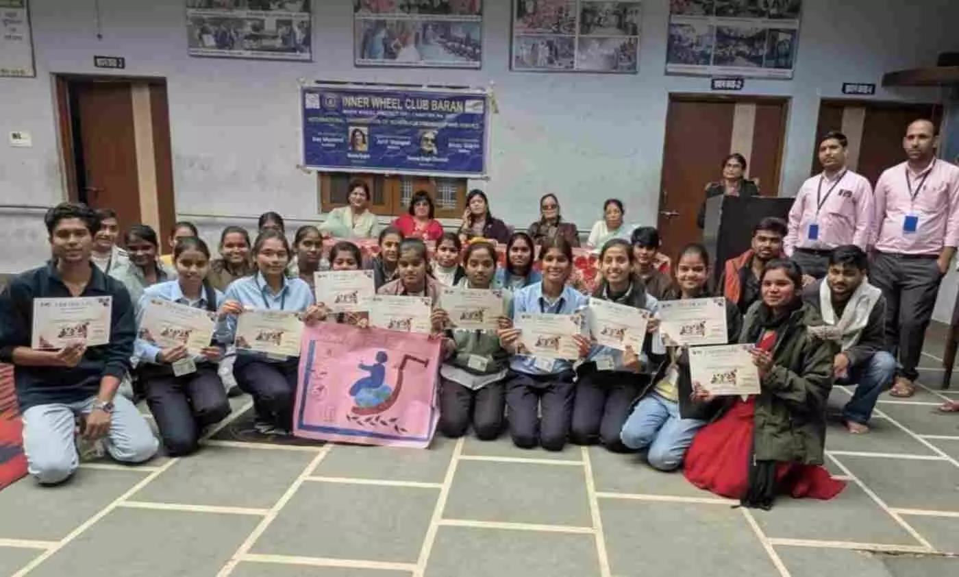 बारां में इनरव्हील क्लब की गूंज: स्पेशल चाइल्ड बीएड कॉलेज में छात्रों ने दिखाई रचनात्मकता, मोबाइल मुक्त जीवन पर छिड़ी बहस