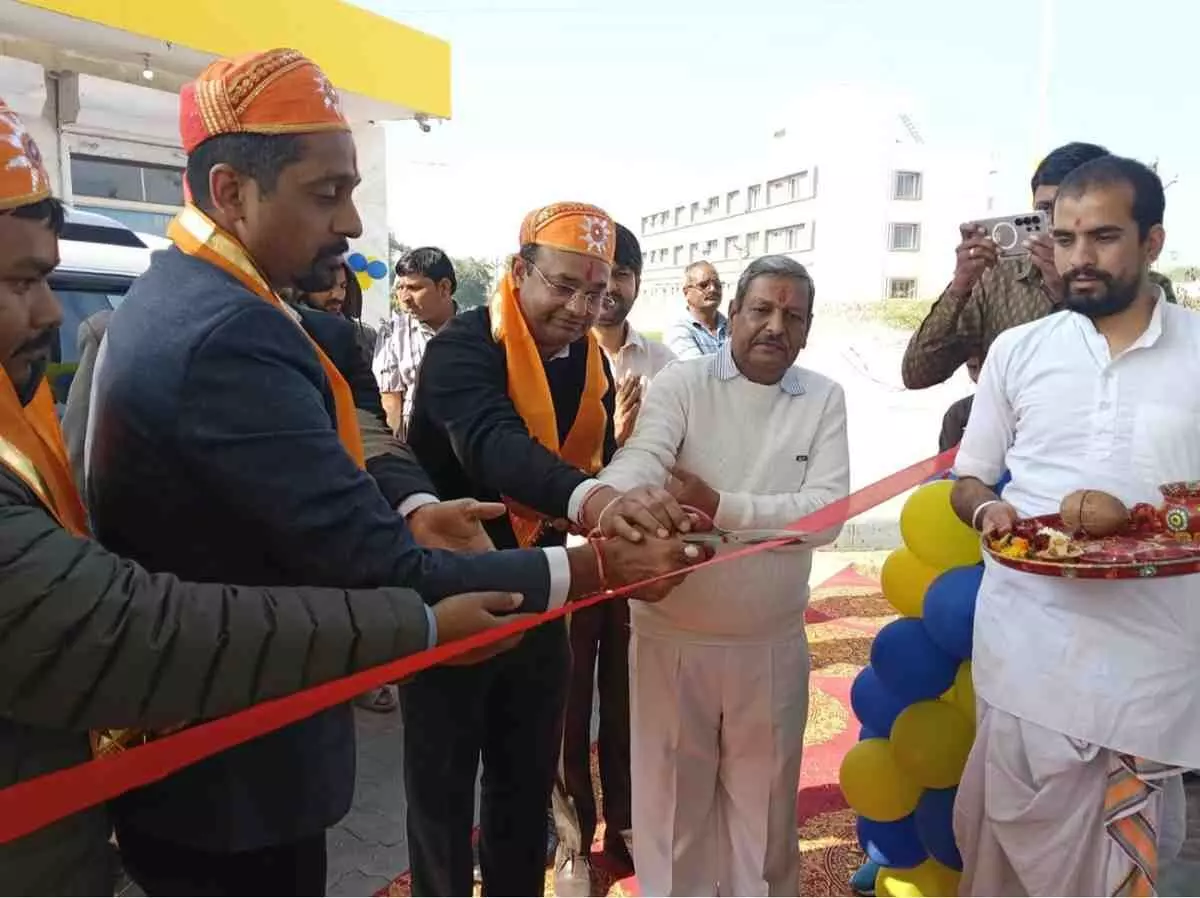 आमेट में सीएनजी का आगाज: वाहन स्वामियों के लिए खत्म हुआ इंतजार, अब सरदारगढ़ रोड पर मिलेगी राहत