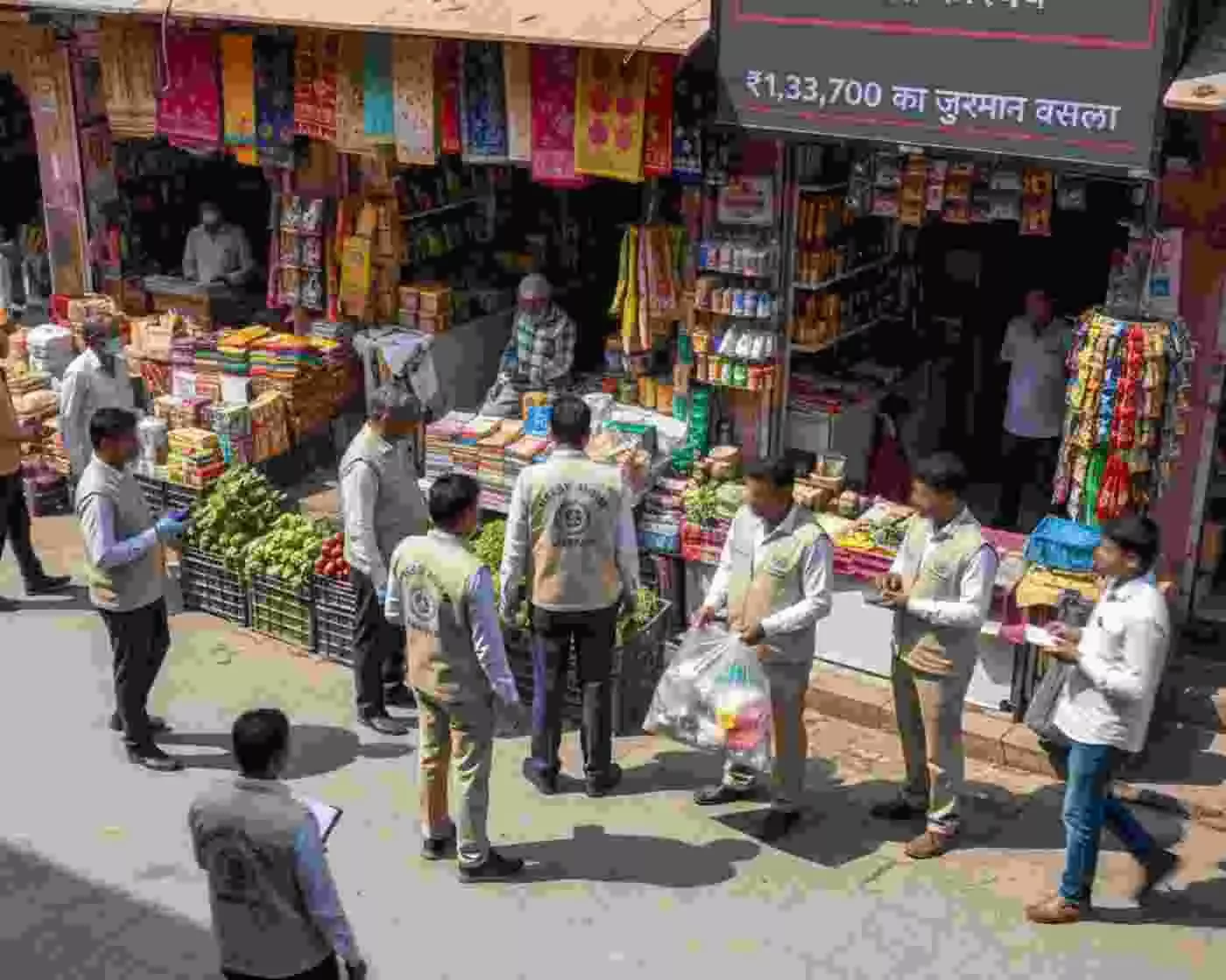 Ai generated image-जयपुर में सिंगल यूज़ प्लास्टिक पर नगर निगम का