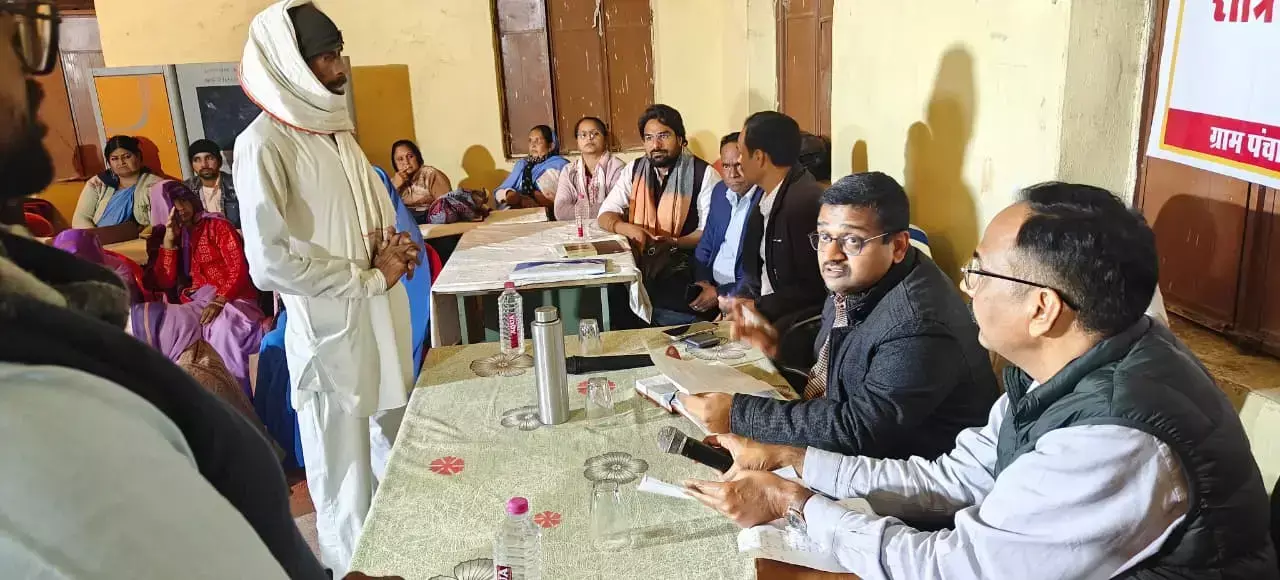 Night Chaupal concluded in Gram Panchayat Ratiyapura Night Chaupal concluded in Gram Panchayat Ratiyapura