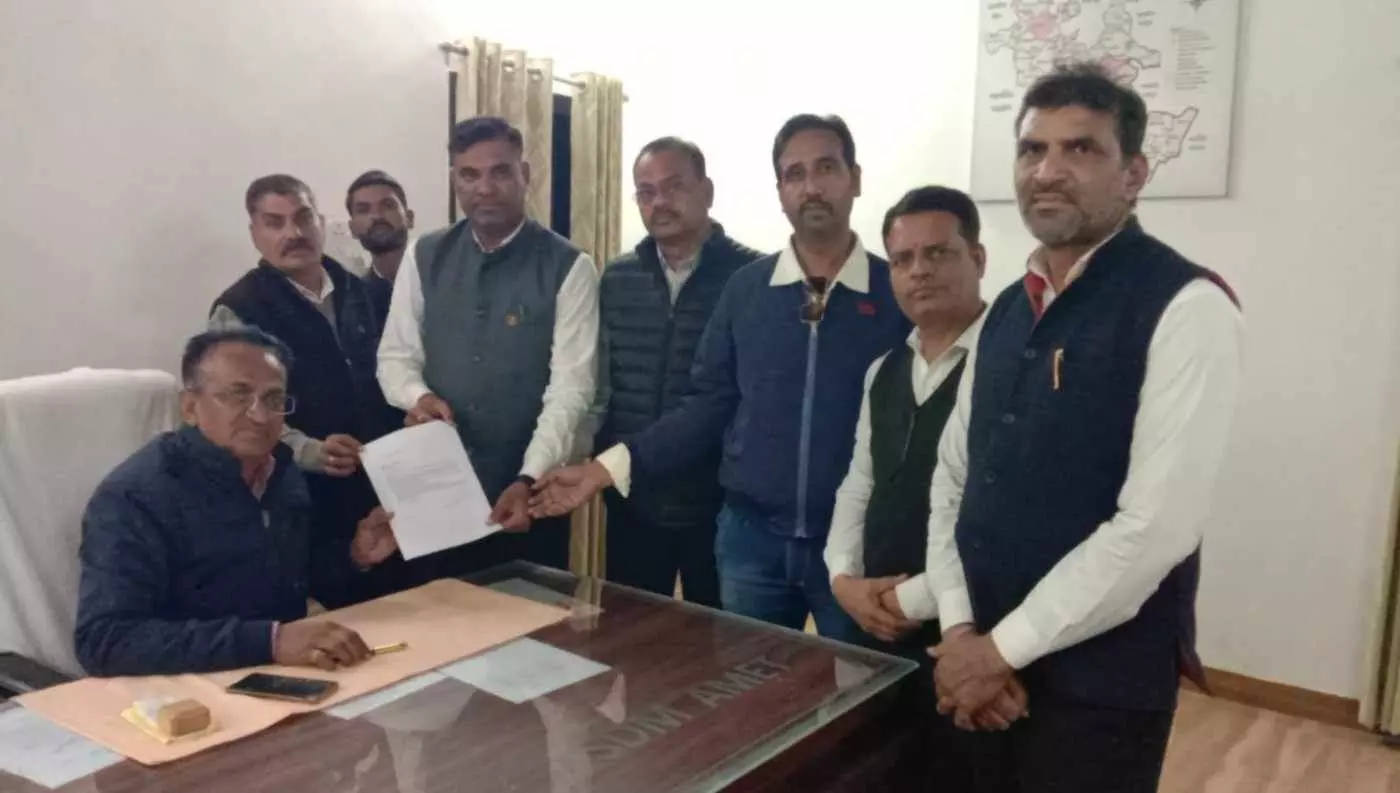 आमेट में अधिवक्ताओं का महासंग्राम: राजस्व न्यायालयों की ऑनलाइन प्रणाली के खिलाफ फूटा गुस्सा, न्यायिक कार्य ठप