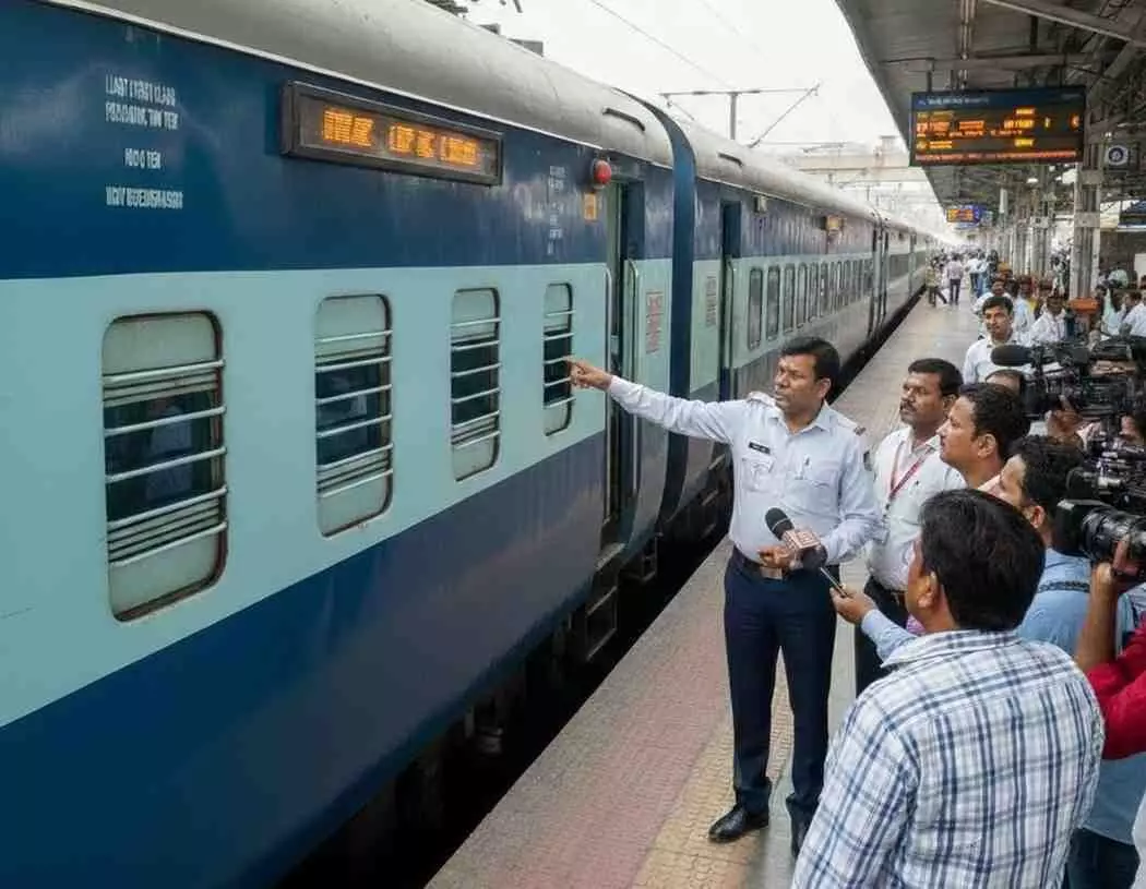 Ai generated image.जयपुर और शेखावाटी के रेल यात्रियों की बल्ले-बल्ले: बांद्रा-भिवानी के बीच दौड़ेगी सुपरफास्ट स्पेशल ट्रेन, जानें पूरा शेड्यूल