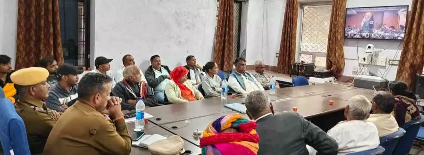 डूंगला में खाकी और आवाम का अनूठा संगम: सरदार पटेल की 150वीं जयंती पर नशामुक्त समाज के लिए छिड़ी बड़ी मुहिम