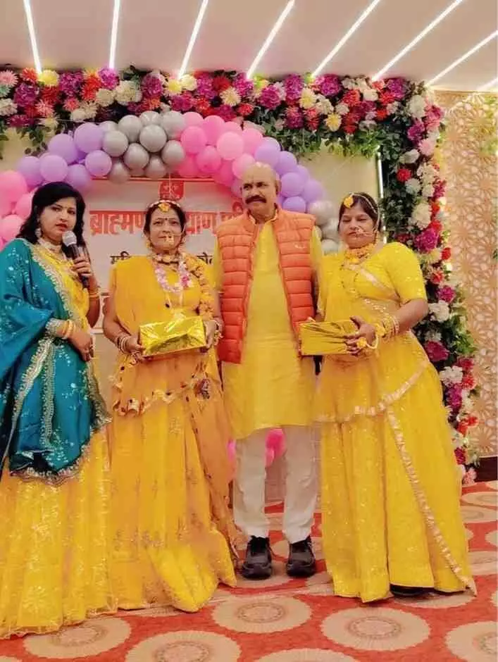 कोटा में ब्राह्मण कल्याण परिषद का भव्य आयोजन: बसंती छटा के बीच महिला शक्ति ने बिखेरे सांस्कृतिक रंग