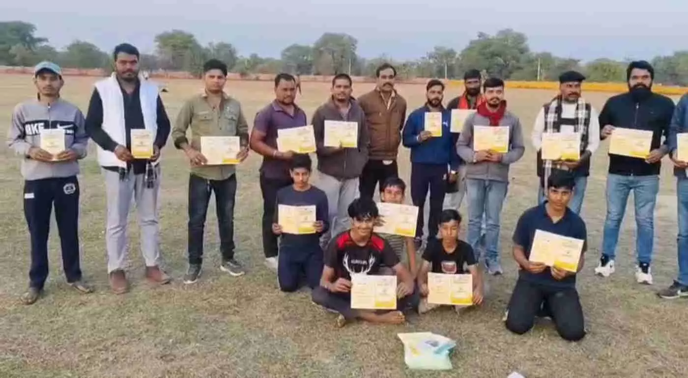 खमनोर की धरा पर राजपूत शौर्य का क्रिकेट शंखनाद: उदयप्रताप प्रीमियम लीग सीजन-4 का भव्य आगाज