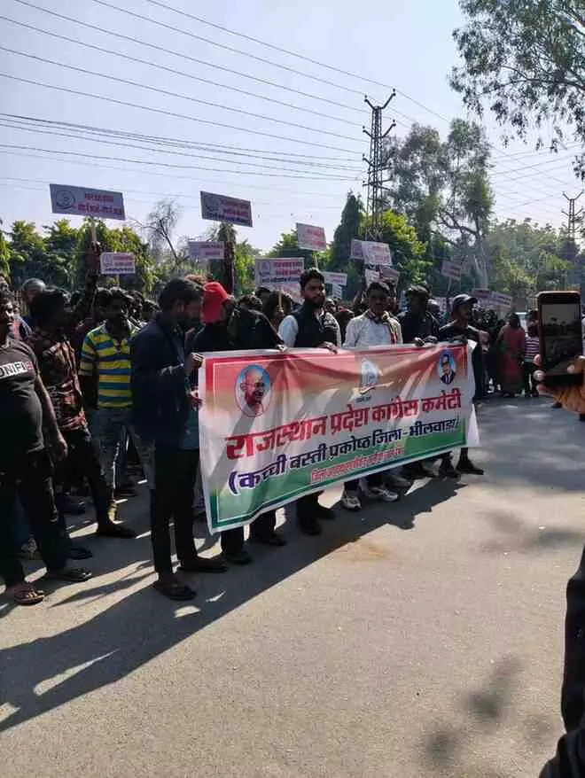 भीलवाड़ा में 48 सालों से जमे गुजराती वाघरी समाज के व्यापार पर संकट, मुख्यमंत्री से लगाई न्याय की गुहार