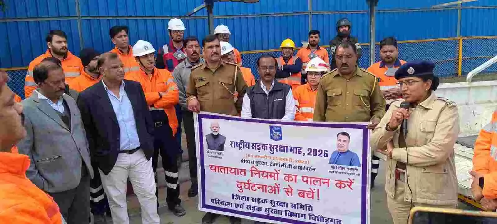 चित्तौड़गढ़: एक की सुरक्षा, पूरे परिवार की रक्षा, एएसपी सरिता सिंह ने सड़क सुरक्षा रैली को दिखाई हरी झंडी