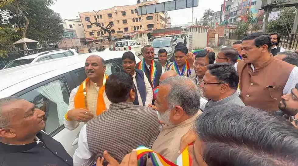चित्तौड़गढ़ में राजनीतिक हलचल: सुदर्शन रामपुरिया की नियुक्ति से जैन समाज में हर्ष की लहर, सांसद और विधायक का हुआ भव्य अभिनंदन