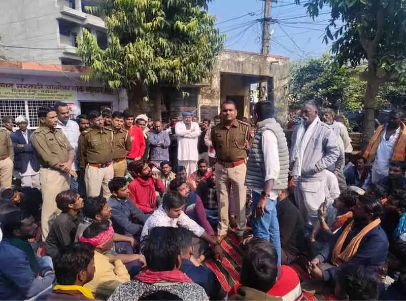 बस्सी में तीन दिनों से जारी गतिरोध समाप्त: परिजनों ने स्वीकार किया समझौता, भारी पुलिस जाप्ते के बीच हुआ अंतिम संस्कार