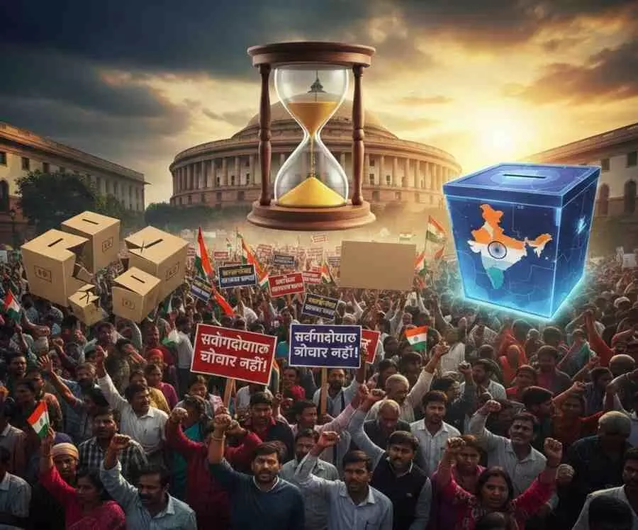 The One Nation, One Election proposal has sparked a major national struggle The One Nation, One Election proposal has sparked a major national struggle