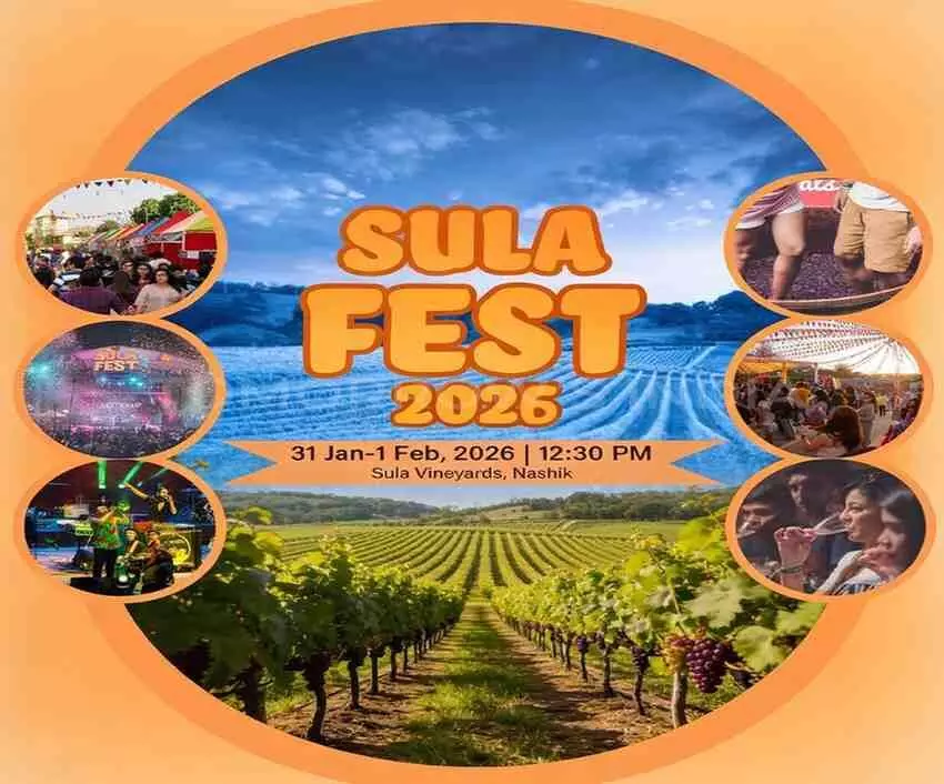 Nashik announces Sulfest 2026; the celebration will mark its 15th year with new chapters Nashik announces Sulfest 2026; the celebration will mark its 15th year with new chapters