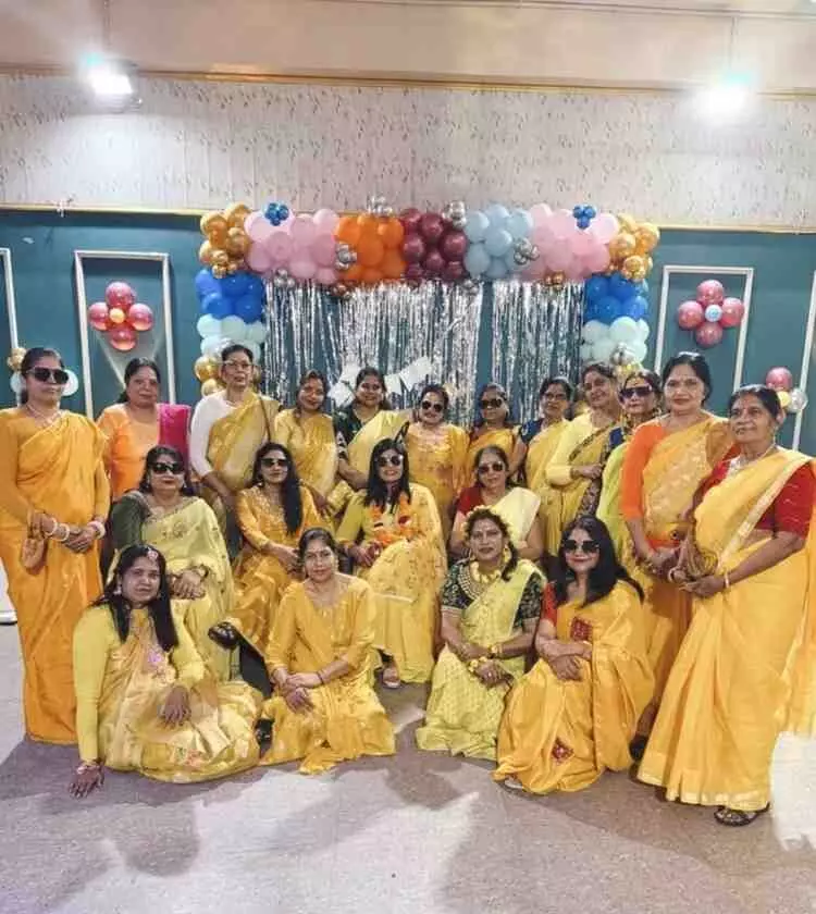 बारां में बसंत की बहार: सखी क्लब ने पीले परिधानों में रचा उत्सव का अनूठा संसार