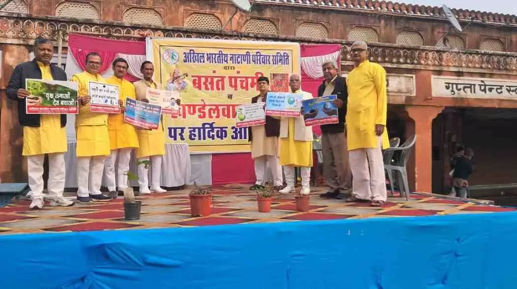 जयपुर में उमड़ा श्रद्धा का सैलाब: बसंतोत्सव पर खण्डेलवाल समाज ने दिया पर्यावरण और जल संरक्षण का महासंदेश