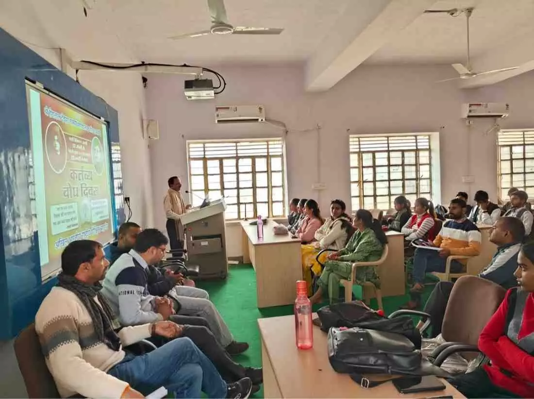 आमेट: युवाओं में जगा राष्ट्रप्रेम का जज्बा, श्री हीरालाल देवपुरा कॉलेज में गूंजा कर्तव्य बोध का शंखनाद
