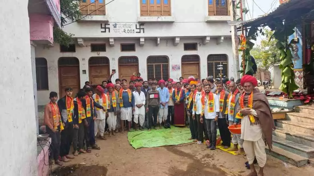 बेगूँ: मुरोली की धरा पर गूंजेगा धर्म का जयघोष, श्री श्री 1008 सप्तकुंडी विष्णु महायज्ञ और श्रीमद् भागवत कथा का भव्य शंखनाद बेगूँ: मुरोली की धरा पर गूंजेगा धर्म का जयघोष, श्री श्री 1008 सप्तकुंडी विष्णु महायज्ञ और श्रीमद् भागवत कथा का भव्य शंखनाद