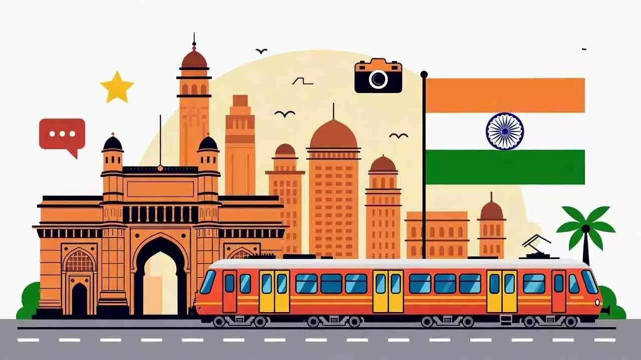 शिवाजी पार्क में परेड, गेटवे पर लायटिंग और... जानिए 26 जनवरी को कहा-कहा दिखेगा देशभक्ति का असली रंग - AI Generated Image शिवाजी पार्क में परेड, गेटवे पर लायटिंग और... जानिए 26 जनवरी को कहा-कहा दिखेगा देशभक्ति का असली रंग - AI Generated Image