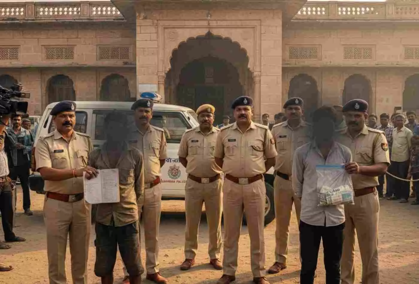 Ai generated image.सवाई माधोपुर: मानटाउन पुलिस का दोहरा प्रहार, आबकारी एक्ट का भगोड़ा और सट्टेबाज सलाखों के पीछे Ai generated image.सवाई माधोपुर: मानटाउन पुलिस का दोहरा प्रहार, आबकारी एक्ट का भगोड़ा और सट्टेबाज सलाखों के पीछे