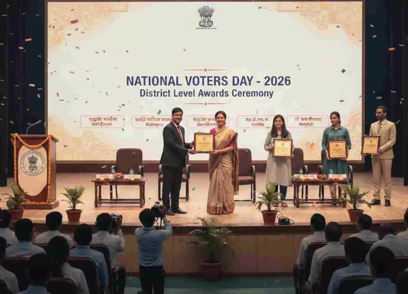 सवाई माधोपुर में लोकतंत्र के उत्सव की धूम: राष्ट्रीय मतदाता दिवस पर सम्मानित होंगे जिले के श्रेष्ठ शिक्षण संस्थान सवाई माधोपुर में लोकतंत्र के उत्सव की धूम: राष्ट्रीय मतदाता दिवस पर सम्मानित होंगे जिले के श्रेष्ठ शिक्षण संस्थान