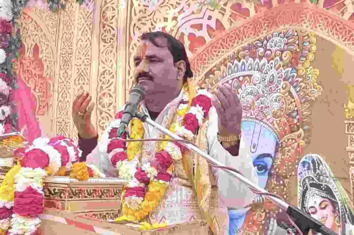 बारां के अंता में भक्ति की बयार: कृष्ण-सुदामा मिलन की गाथा के साथ भागवत कथा का भव्य समापन, उमड़ा जनसैलाब