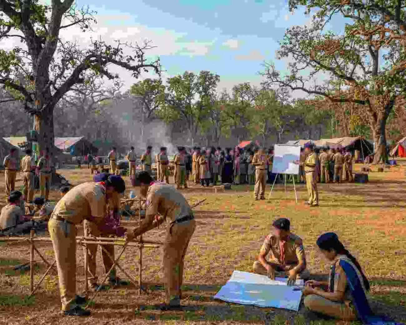Ai generated image-सवाई माधोपुर में सजेगा सेवा और शौर्य का संगम: भरतपुर मंडल के जांबाज स्काउटर-गाइडर एडवांस कोर्स में दिखाएंगे दम Ai generated image-सवाई माधोपुर में सजेगा सेवा और शौर्य का संगम: भरतपुर मंडल के जांबाज स्काउटर-गाइडर एडवांस कोर्स में दिखाएंगे दम
